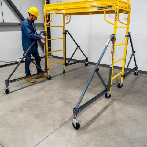 Torre de Tres Andamio Certificado Jobsite Series 6' SAFECLIMB - Image 6