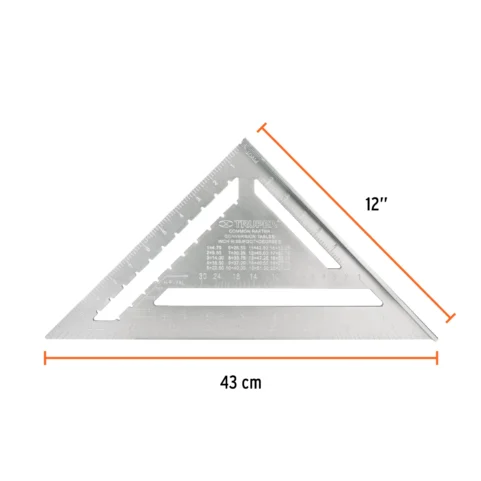 Escuadra 12" de aluminio Truper - Image 4