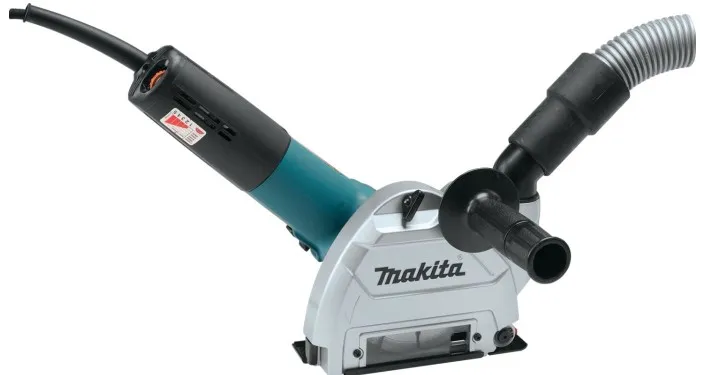 Guarda extractora de polvo corte 4-1/2" y 5 Makita