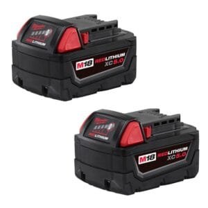 Pack de 2 Baterias M18™ REDLITHIUM™ 5.0AMP Milwaukee