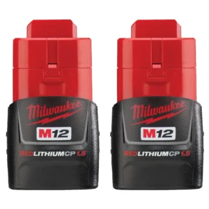 Starter Kit  baterías compactas M12 REDLITHIUM™ Milwaukee