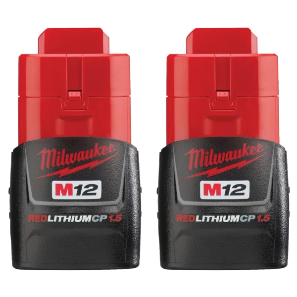 Starter Kit  baterías compactas M12 REDLITHIUM™ Milwaukee