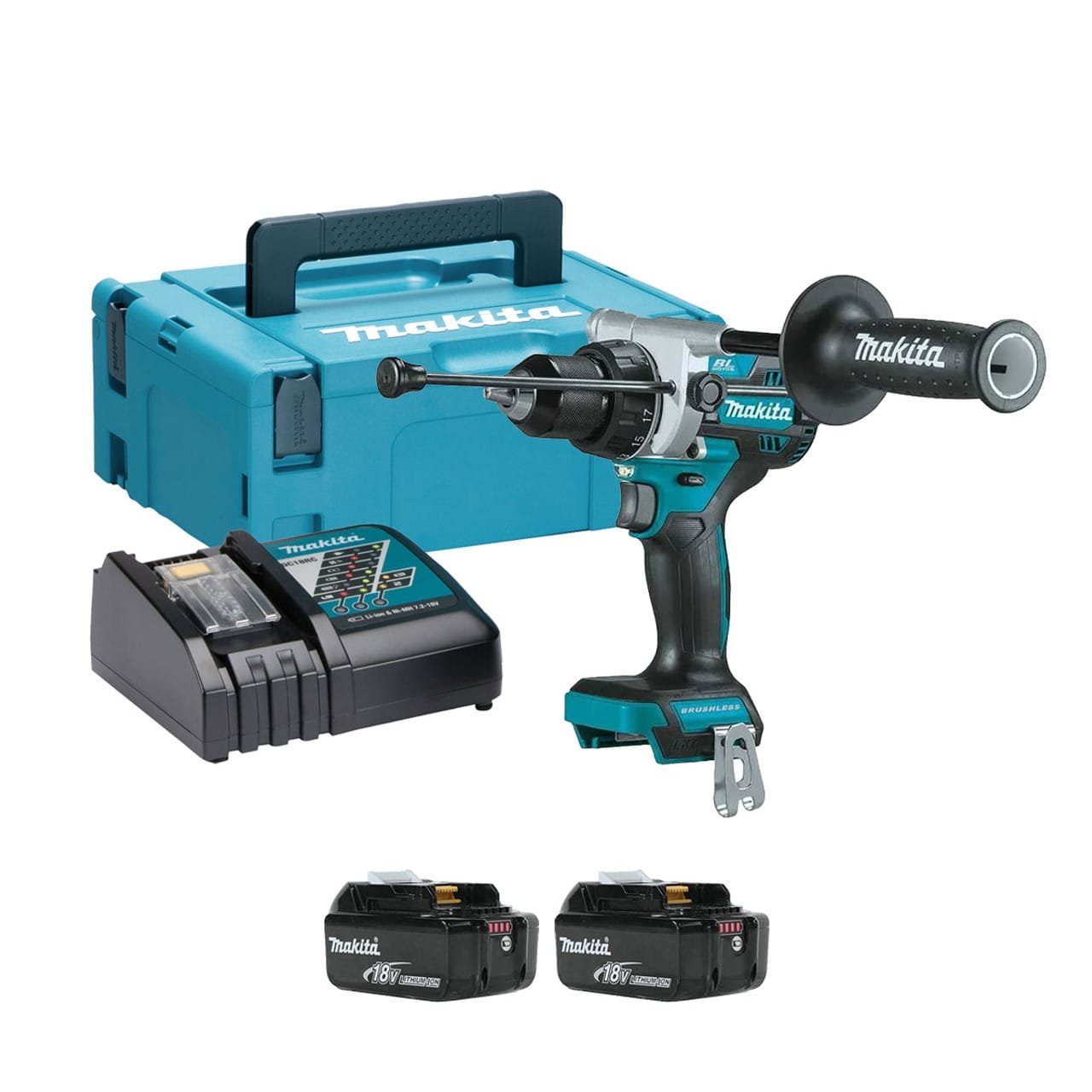 Combo Taladro Percutor y Atornillador de Impacto M18 Makita