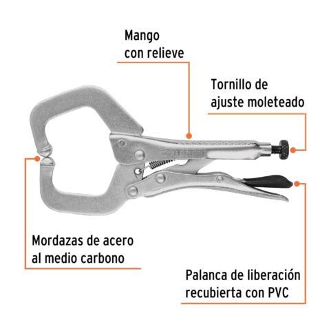 Pinza Tipo C de 6"  Truper - Image 2