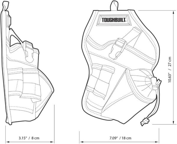 Porta Herramientas Drill Holster ToughBuild - Image 7