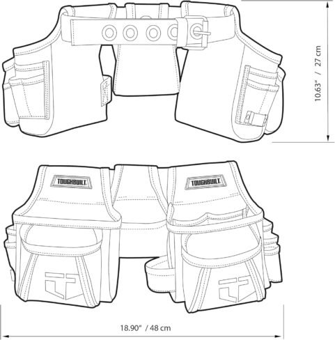 Handyman Tool Belt ToughBuilt - Image 2