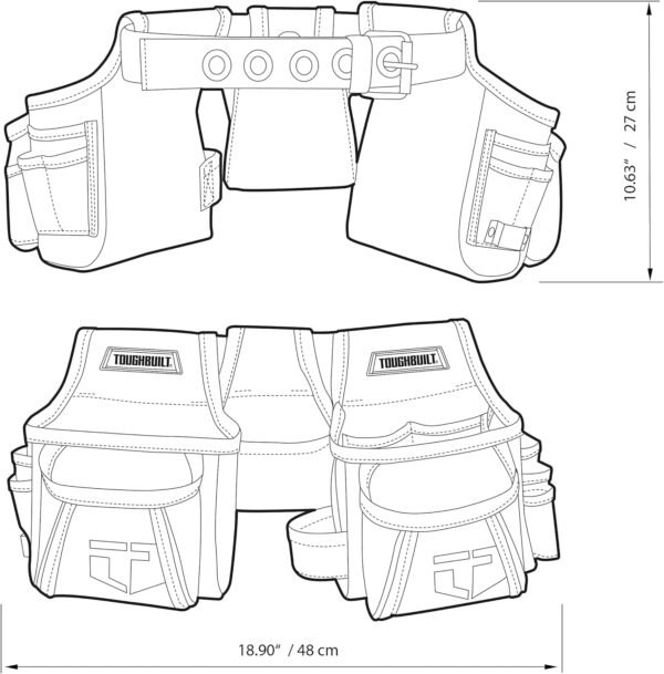 Handyman Tool Belt ToughBuilt - Image 2