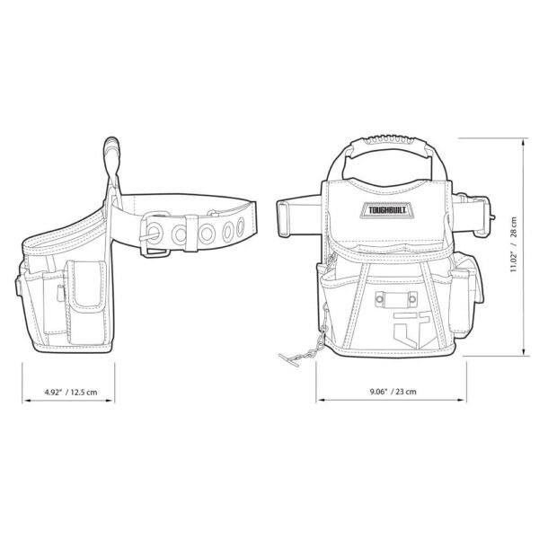 Utility Pouch Belt ToughBuilt - Image 8