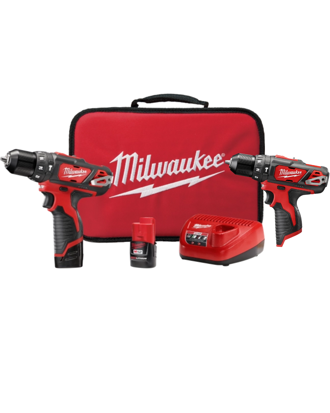 Combo de taladro/destornillador de percusión M12™ 3/8” Milwaukee