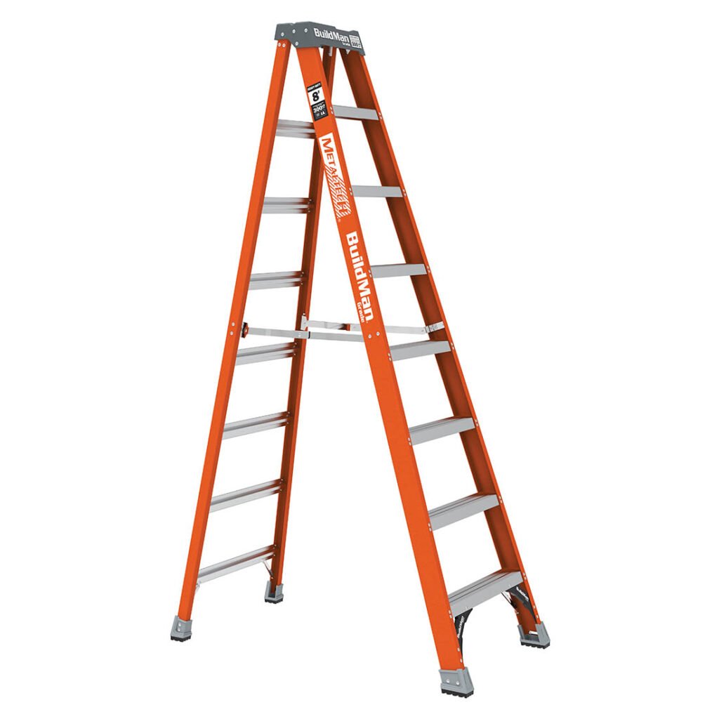 Escalera de Fibra de Vidrio de 8 pies Buildmand Metaltech