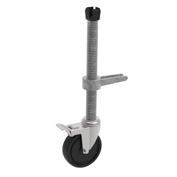 Juego de Ruedas con Niveladores para Andamio Metaltech - Image 2