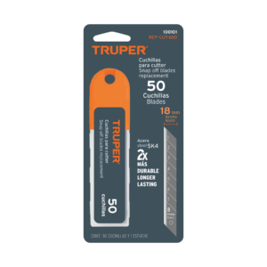 Repuesto Bisturí x 50 Cuchillas 18mm Truper