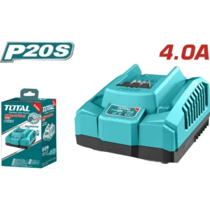 Cargador Intelingente para Baterias 20V 4Ah Industrial Total