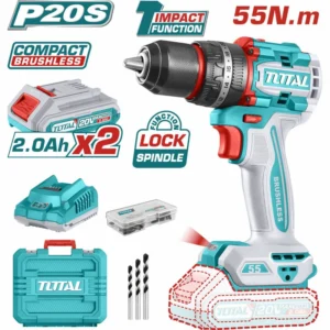 Taladro Percutor Inalámbrico 1/2" 20V Super Total