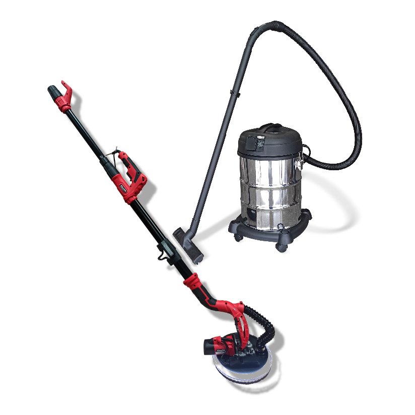 Combo Aspiradora + Lijadora Fujita (La Roja)