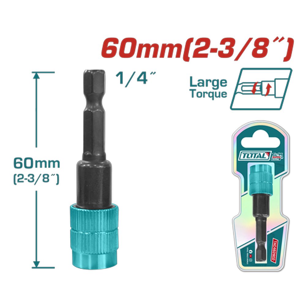 Copa Tornillo 2-3/8" Imantada Industrial Super Total