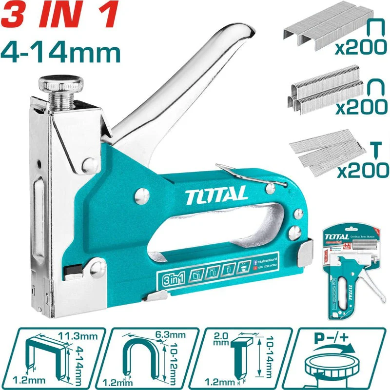 Engrapadora Manual 3 en 1 Total