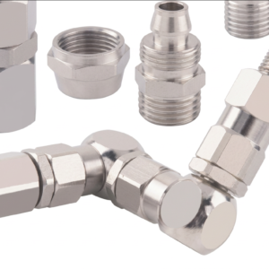 Conector esqualizable para pistola de pintar