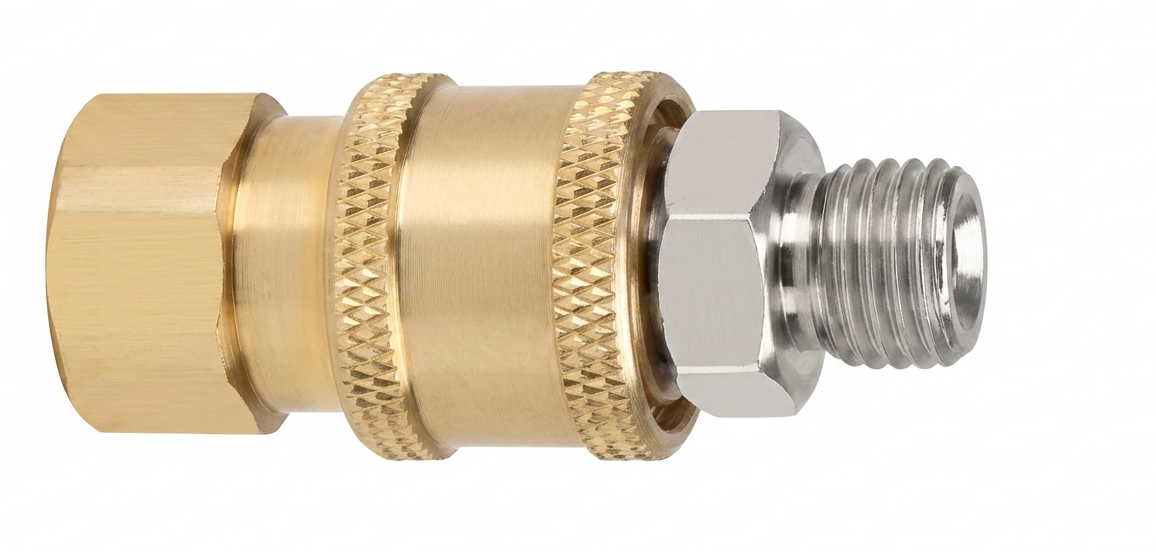 Conector rápido para maquina de pintar