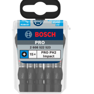 Puntas de atornillador pro impact PH * 15pzs