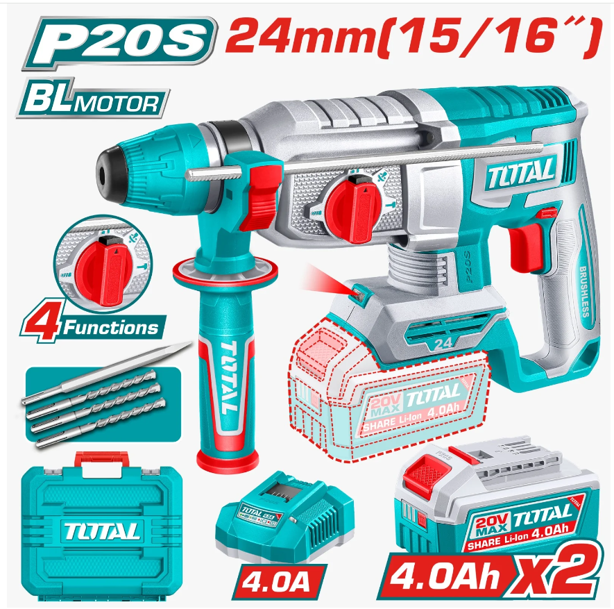 Taladro Rotomartillo 24MM 15/16´´