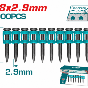 Clavo canana 38x 2,9 mm para concreto Total