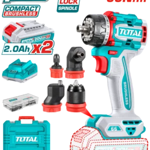 TALADRO ATORNILLADOR MULTICABEZAL 20V 66NM