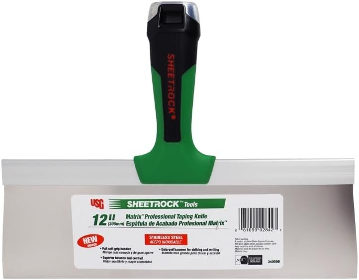 Espátula profesional SHEETROCK 12″