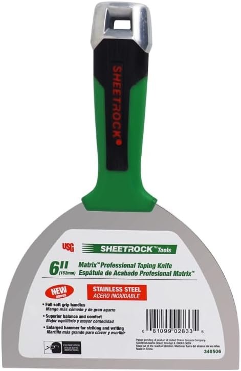 Espátula profesional SHEETROCK 6″