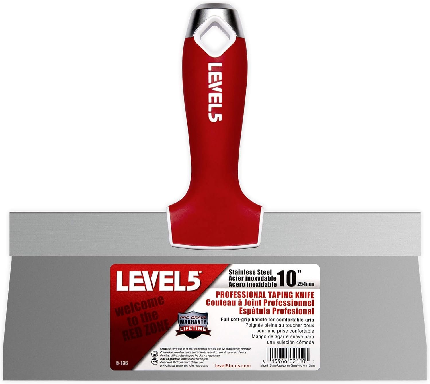 Espátula level 5 de 10''