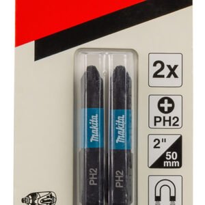 Punta impact black PH2 50mm 2pcs