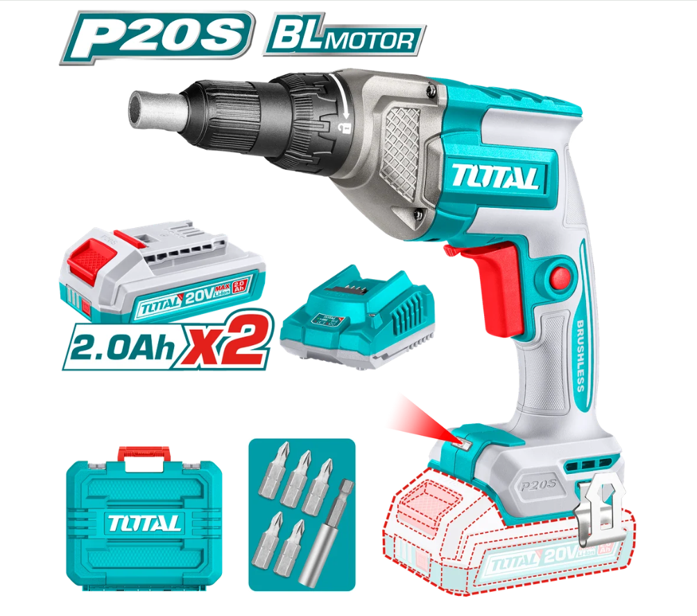 Emplacador De Drywall 1/4´´ 20V
